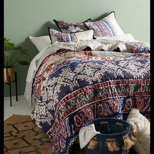 Anthropologie Risa quilt set